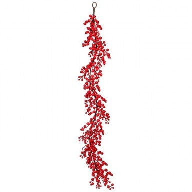 60" Wp Mixed Size Berry Garland