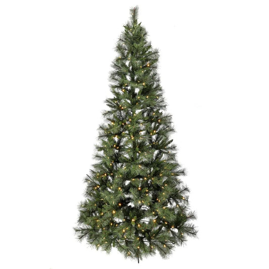 7.5' Half Mix Belgium LED Christmas Tree