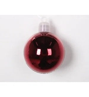 150Mm Seamless Shiny Ball Burgandy (Single)