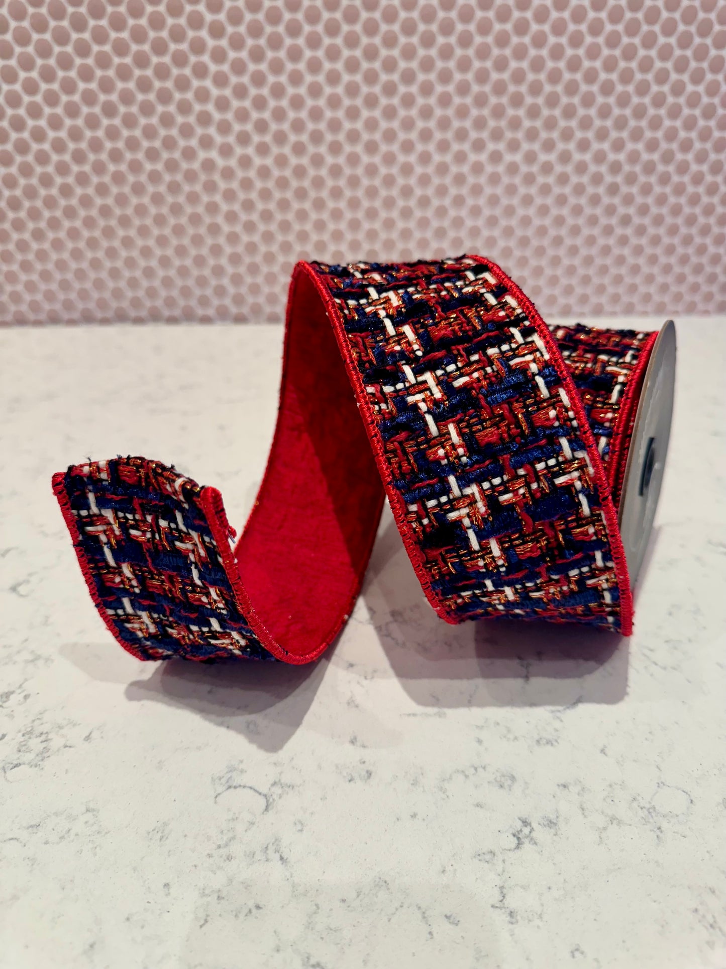 2.5" X 5Yd Merry Merino, Multi