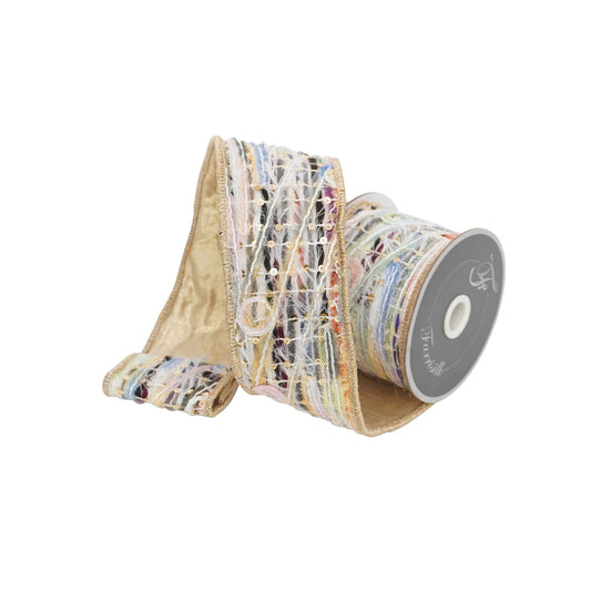2.5" X 5Yd Mystic Weave Ribbon