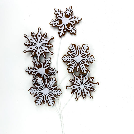 16.5" Gingerbread Spray