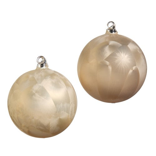 5" Champagne Ball Ornament (2-Colors)