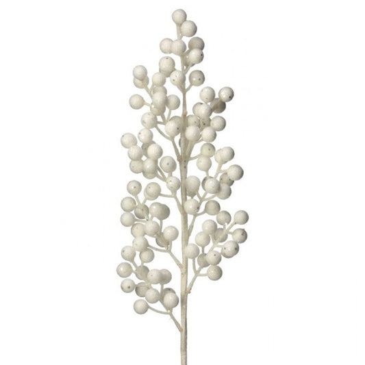 24" GLITTERED CLUSTER BERRY SPIKE (2-Colors)