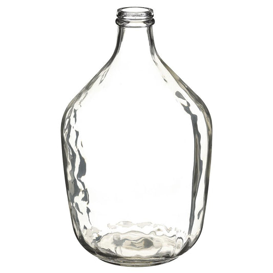 15"H X 9"D Glass Bottle Clear