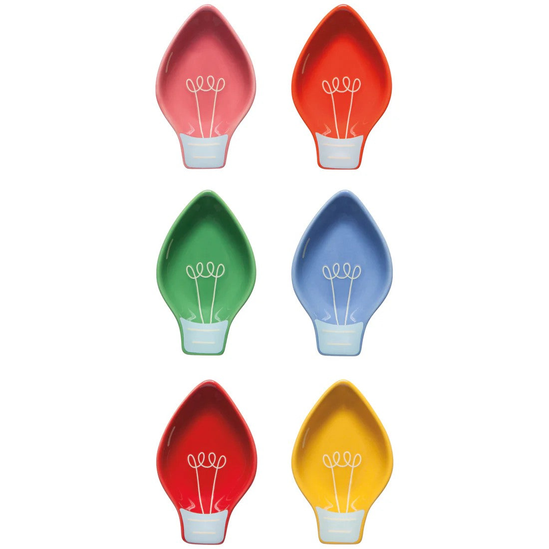 Spirits Bright Shaped Pinch Bowls Set of 6