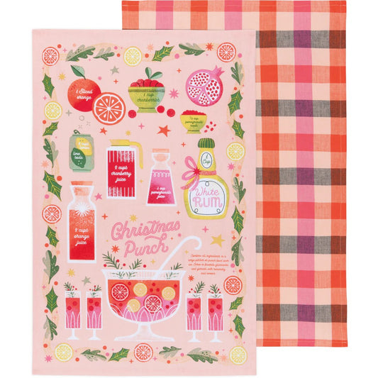 Spirits Bright Cotton Dishtowels Set of 2